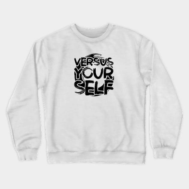 typography Crewneck Sweatshirt by HISTORIES